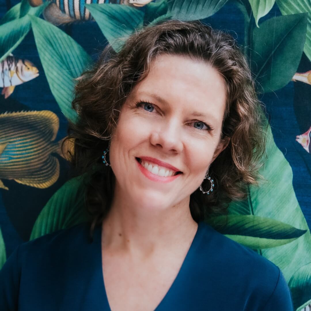 Karin Holley laughing