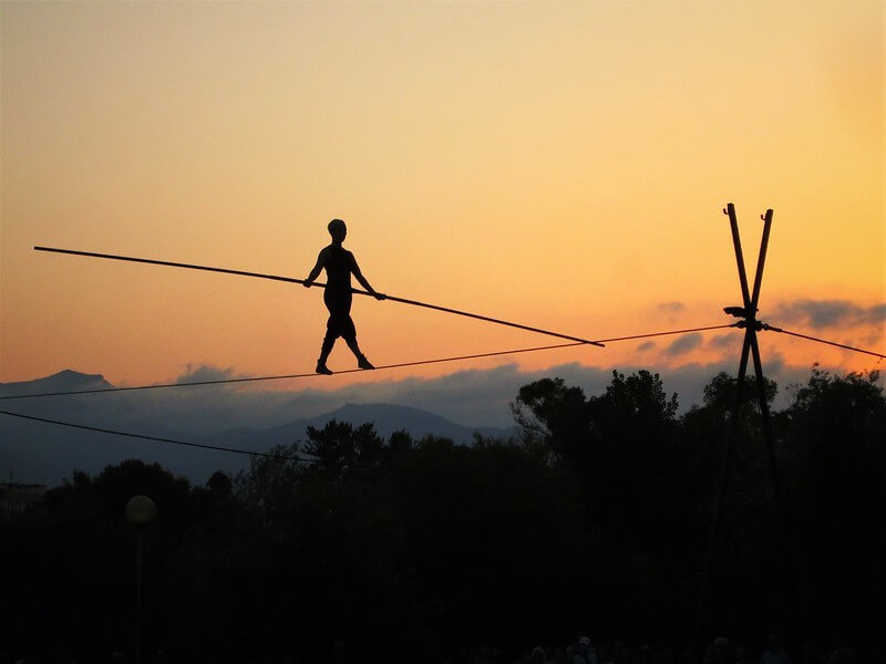Tightrope walker