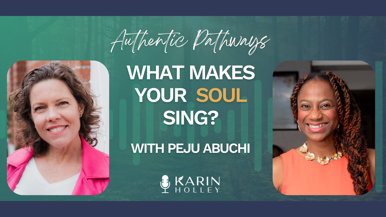 Authentic Pathways Podcast Cover Peju Abuchi