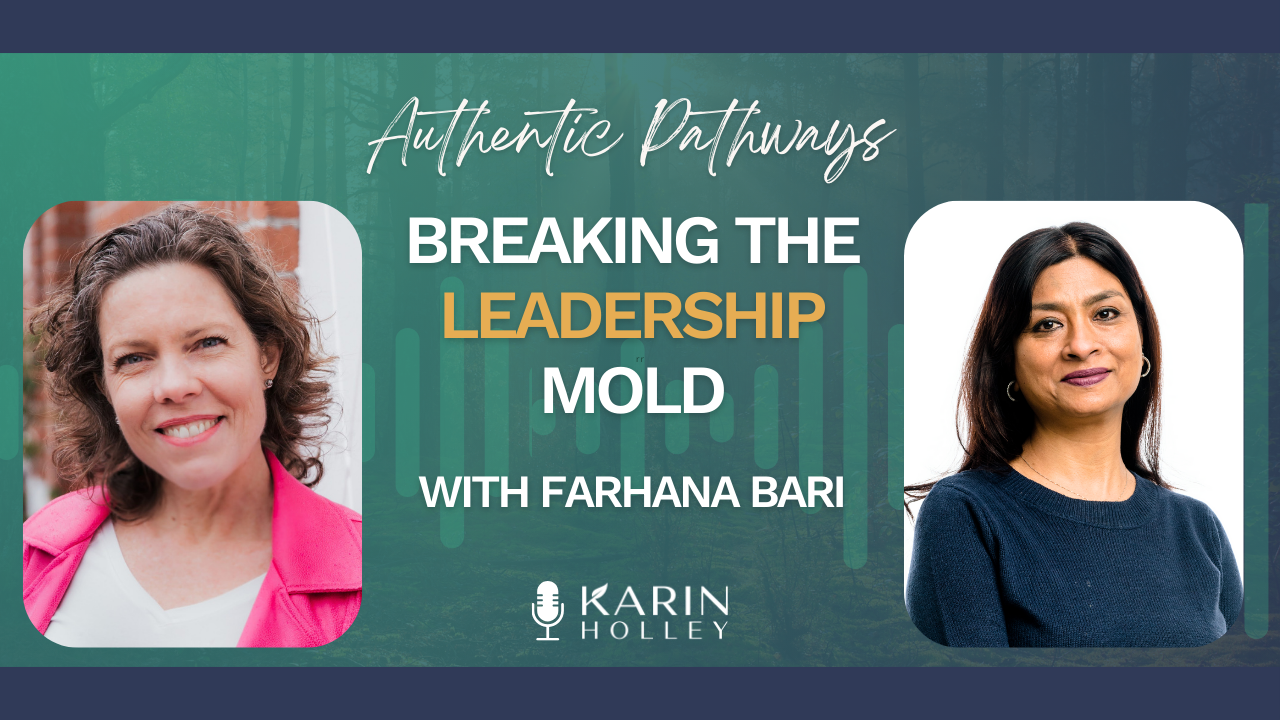 Authentic Pathways Podcast Cover with Farhana Bari