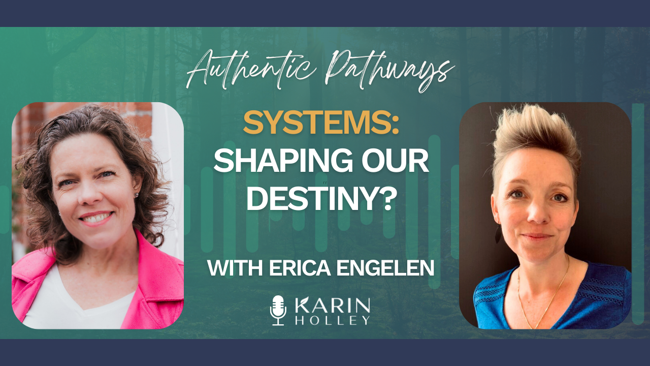 Authentic Pathways Podcast Cover with Erica Engelen